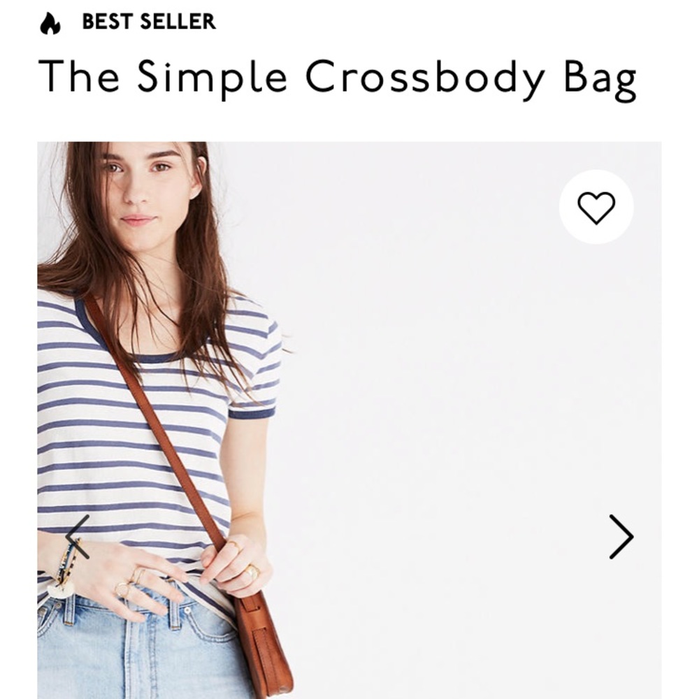 Madewell’s The Simple Crossbody Bag
